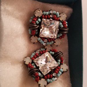 Vintage Earrings with Clasp Back Gorgeous